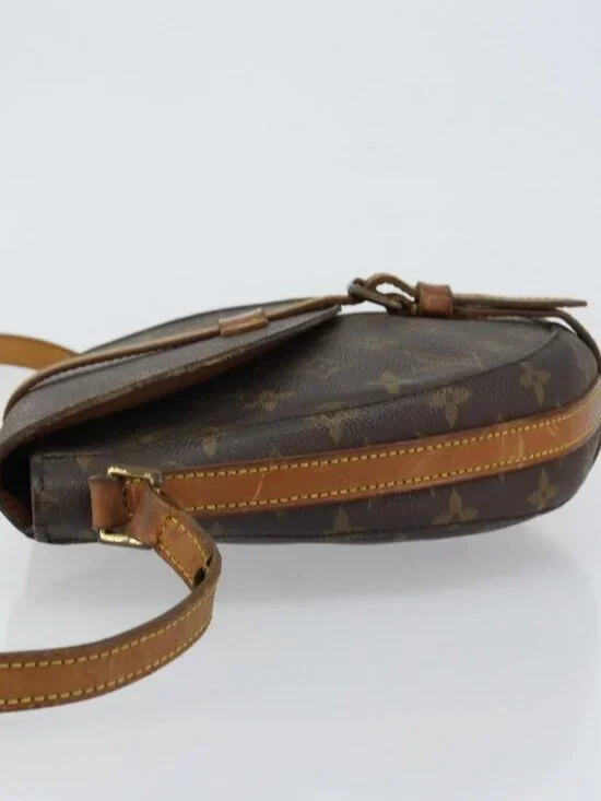 Authentic LOUIS VUITTON Monogram Chantilly MM Shoulder Bag M51233 LV - Picture 11 of 16